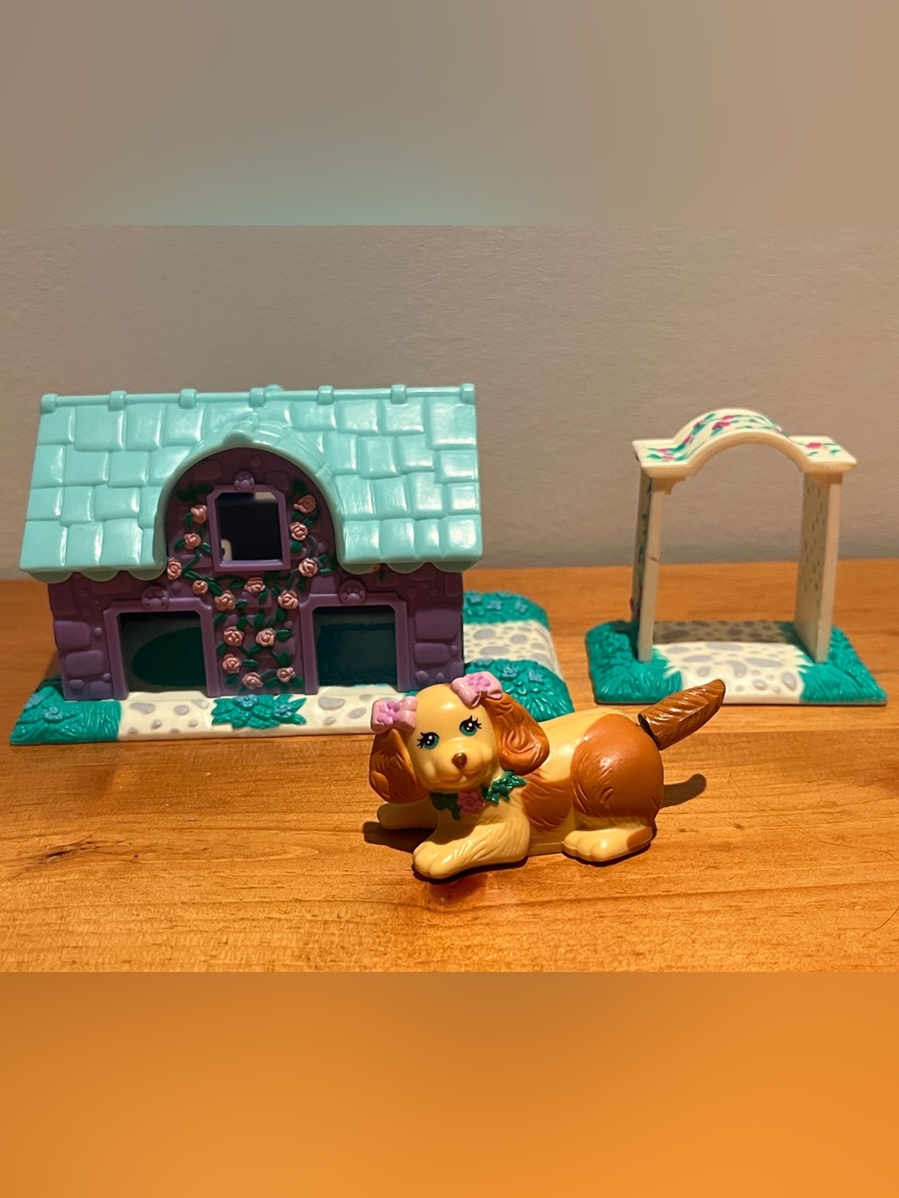 Vintage Littlest Pet Shop Puppy Magic Birthing Mom Set 1995 90s Kenner